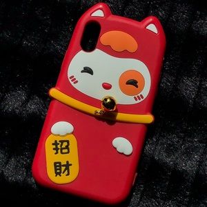 Lucky Fortune Cat Iphone X Case